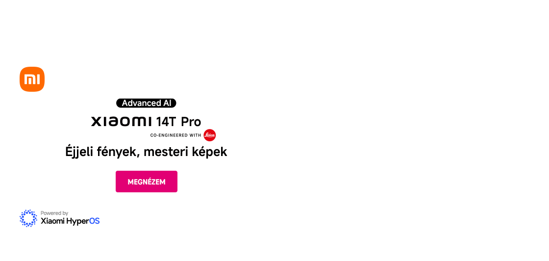 Advanced AI | Xiaomi 14T Pro | Éjjeli fények, mesteri képek | Megnézem