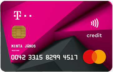 Telekom Hitelkártya mintakkártya