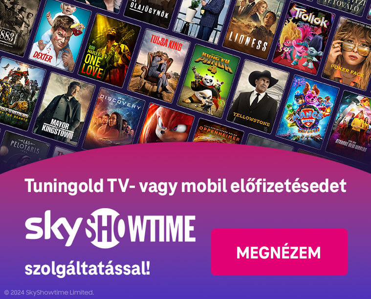 Tuningold TV- vagy mobil előfizetésedet Sky Showtime szolgáltatással!