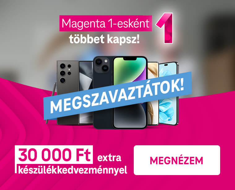 Magenta 1-eskéntg többet kapsz!