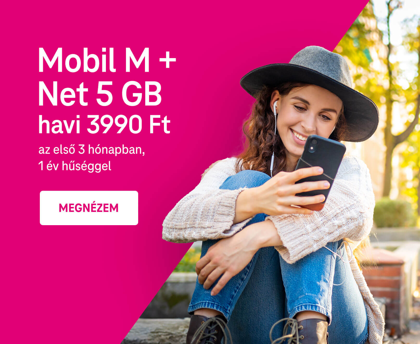 Mobil M + Net 5 GB ajánlat